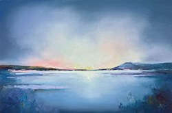 Cool Sunrise by Anna Gammans - Original Painting on Stretched Canvas sized 36x24 inches. Available from Whitewall Galleries